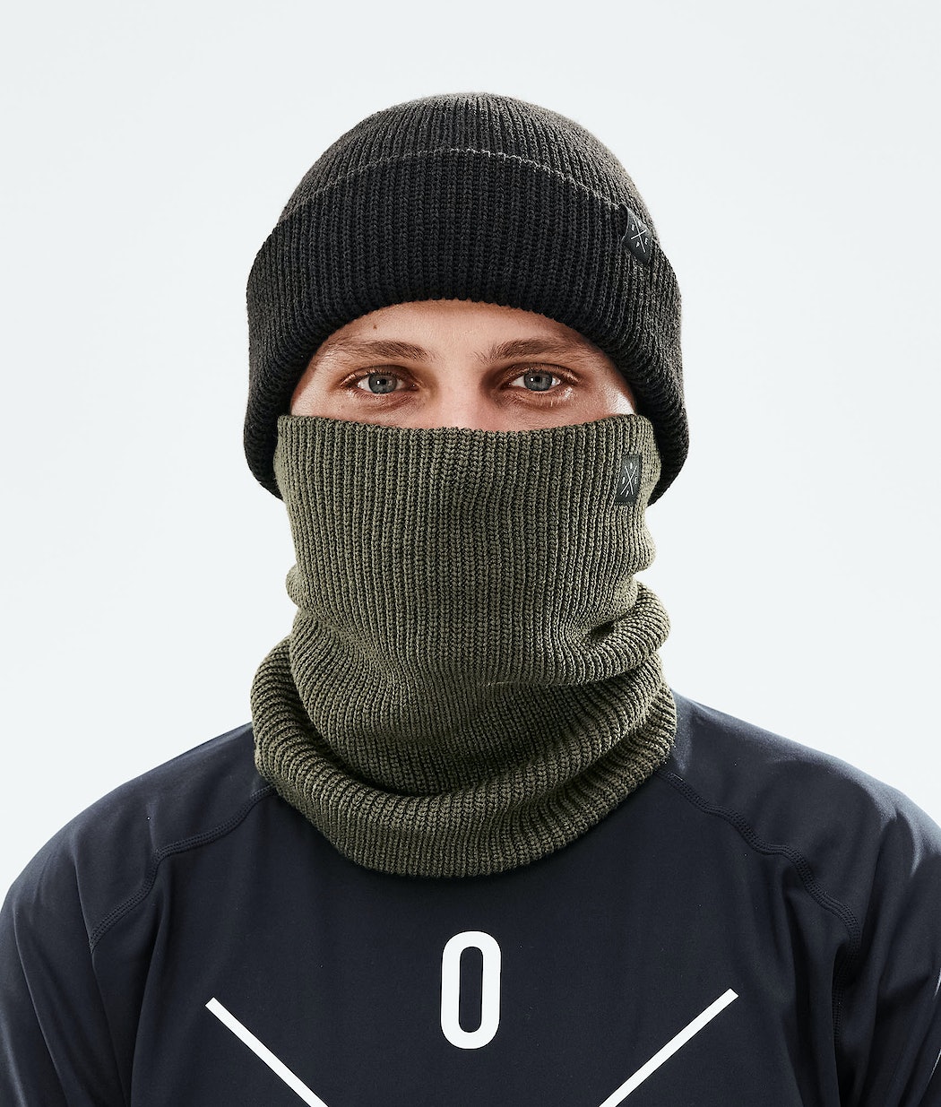Dope 2X-UP Gestrickt Skimasken Damen Olivgrün Grün | 702-PHWRQD