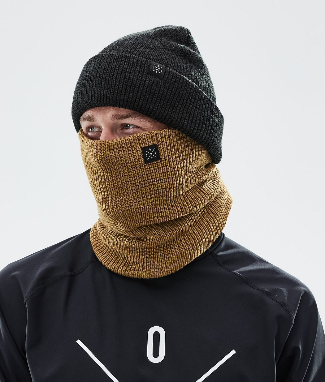 Dope 2X-UP Gestrickt Skimasken Herren Gold | 281-SQEIBR