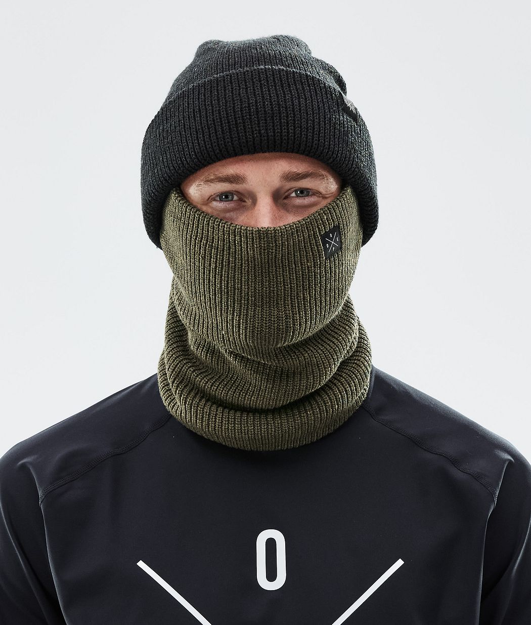 Dope 2X-UP Gestrickt Skimasken Herren Olivgrün Grün | 938-PTLHYQ
