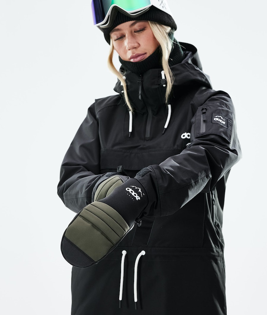 Dope Ace 2021 Fäustlinge Damen Olivgrün Grün | 698-KMARPV