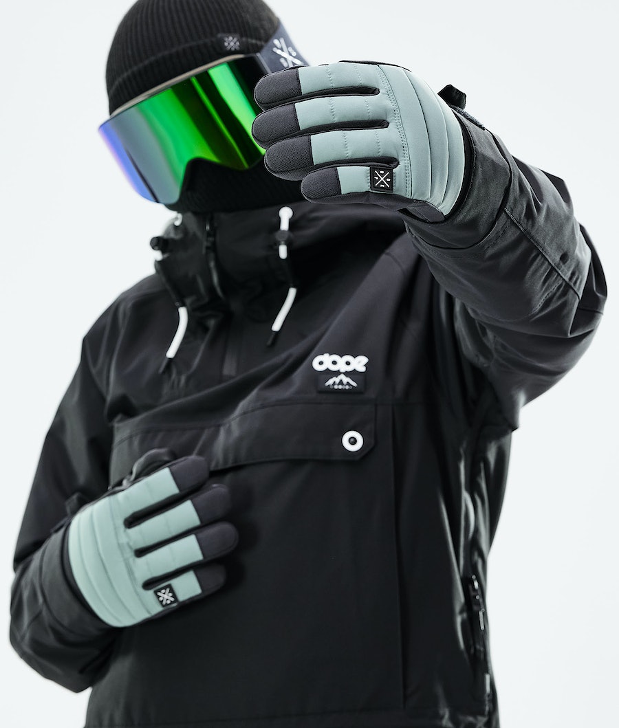 Dope Ace 2021 Skihandschuhe Damen Grün | 321-ZOSHMP