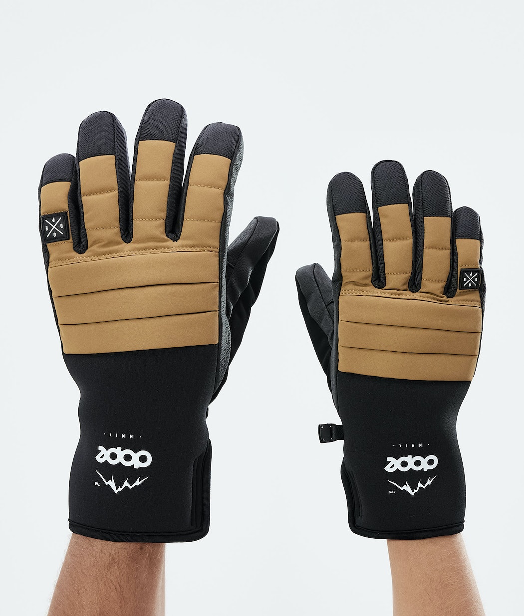 Dope Ace 2021 Skihandschuhe Herren Gold | 718-RFCADY