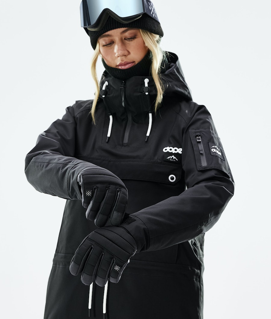 Dope Ace 2021 Skihandschuhe Herren Schwarz | 291-MLJZTK