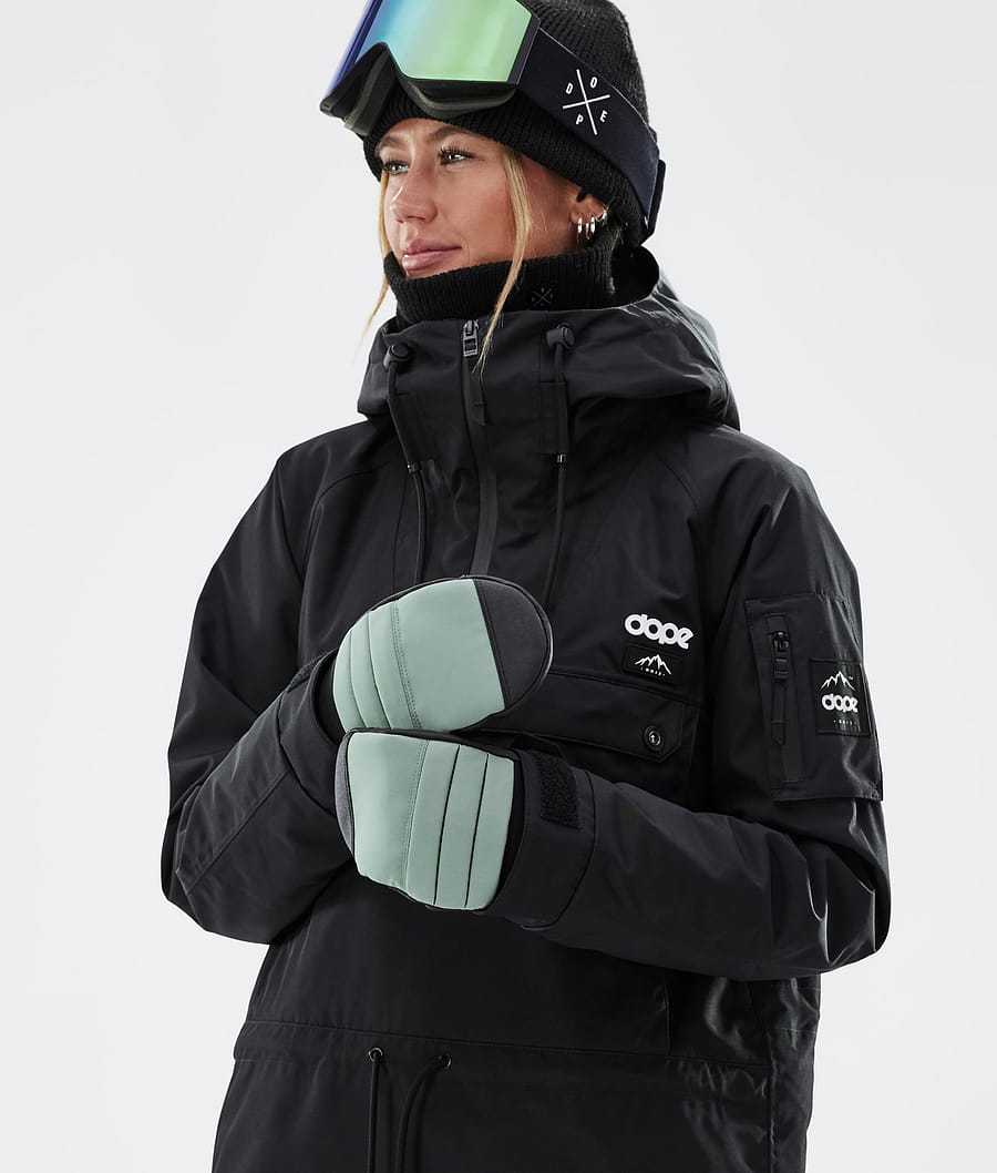 Dope Ace Fäustlinge Damen Grün | 428-XMBTKE