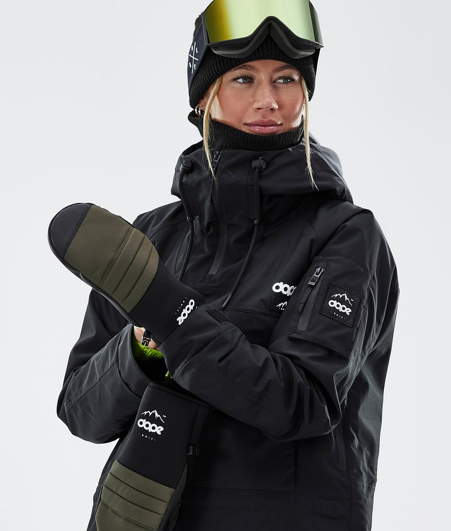 Dope Ace Fäustlinge Damen Olivgrün Grün | 710-FIHMNE