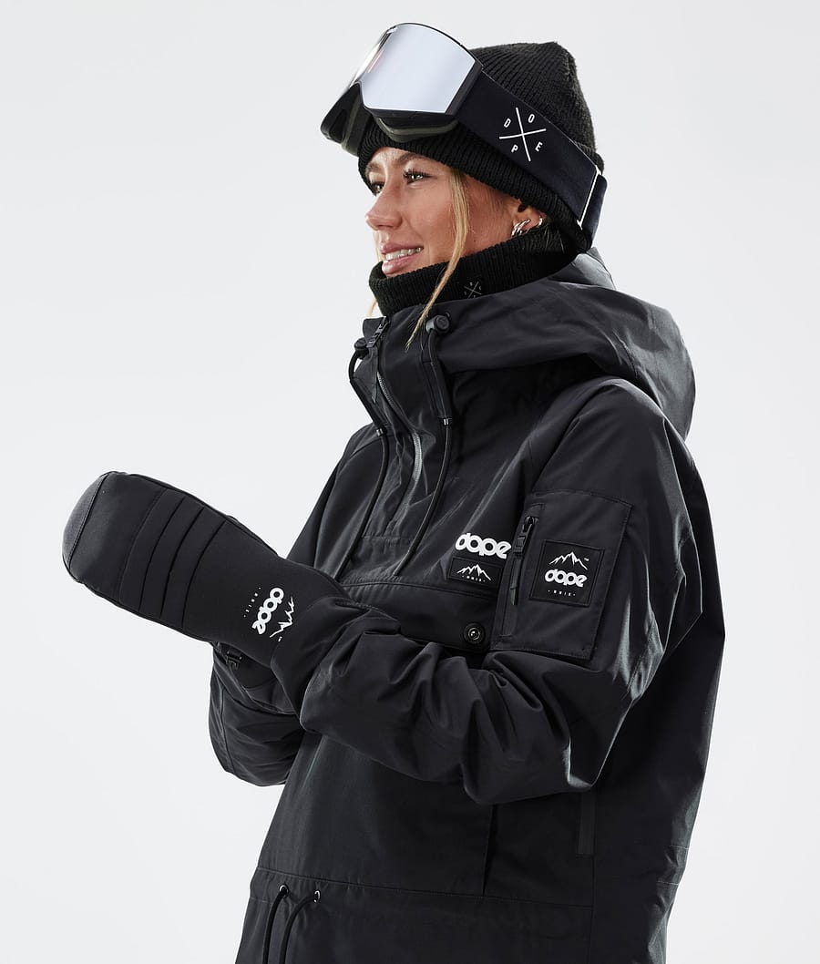 Dope Ace Fäustlinge Damen Schwarz | 137-AXHTNP