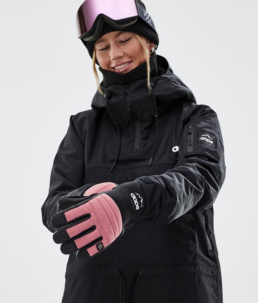 Dope Ace Skihandschuhe Damen Rosa | 359-UIJNRT