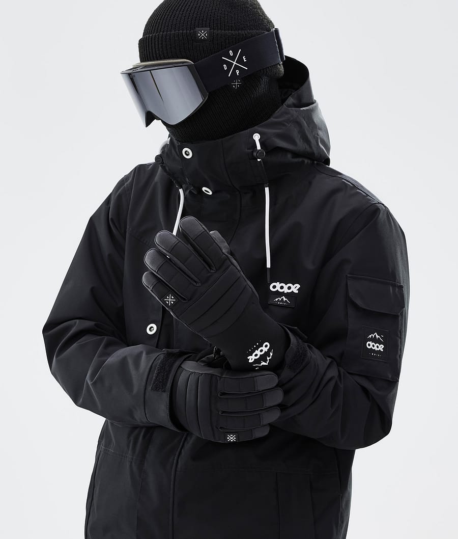 Dope Ace Skihandschuhe Damen Schwarz | 568-OITDEU