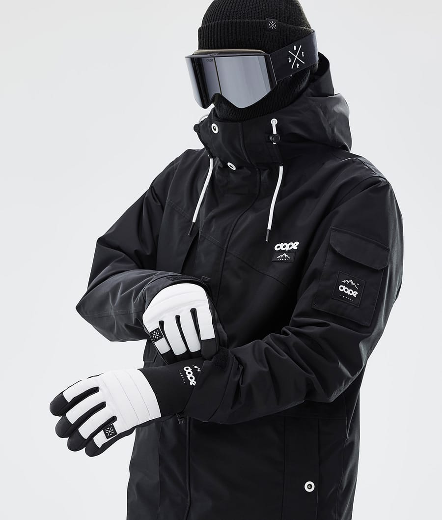 Dope Ace Skihandschuhe Damen Weiß | 829-HOLIDG