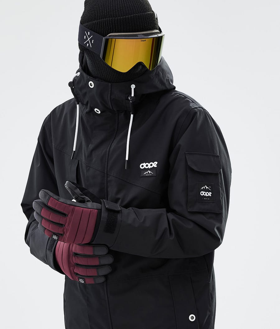 Dope Ace Skihandschuhe Herren Bordeaux | 061-FTXDOB