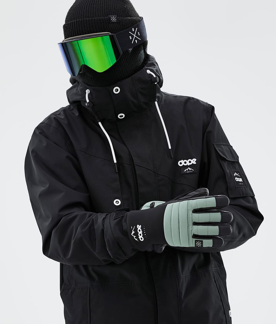 Dope Ace Skihandschuhe Herren Grün | 413-LEHIGY