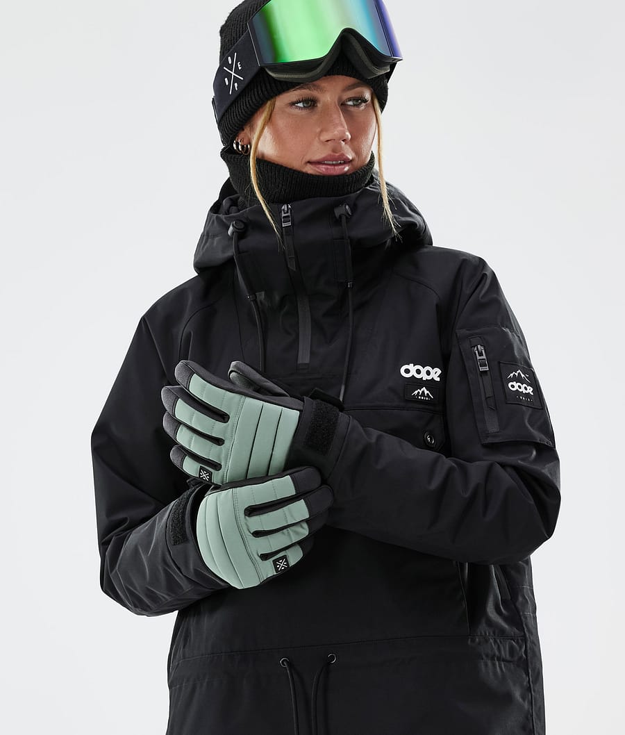 Dope Ace Skihandschuhe Herren Grün | 413-LEHIGY