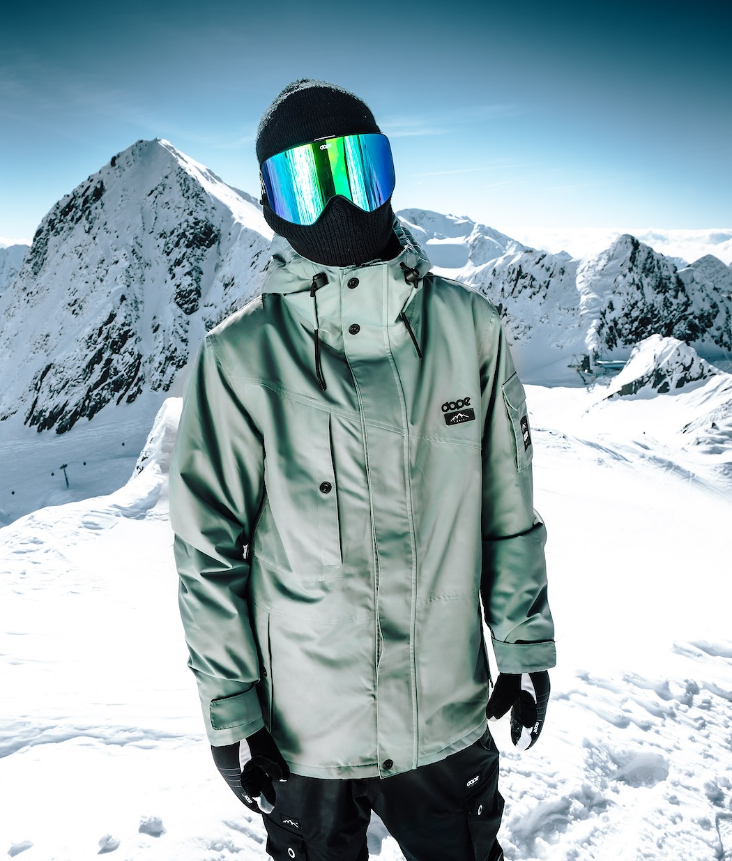 Dope Adept 2019 Snowboardjacke Herren Grün | 453-CZXFYN