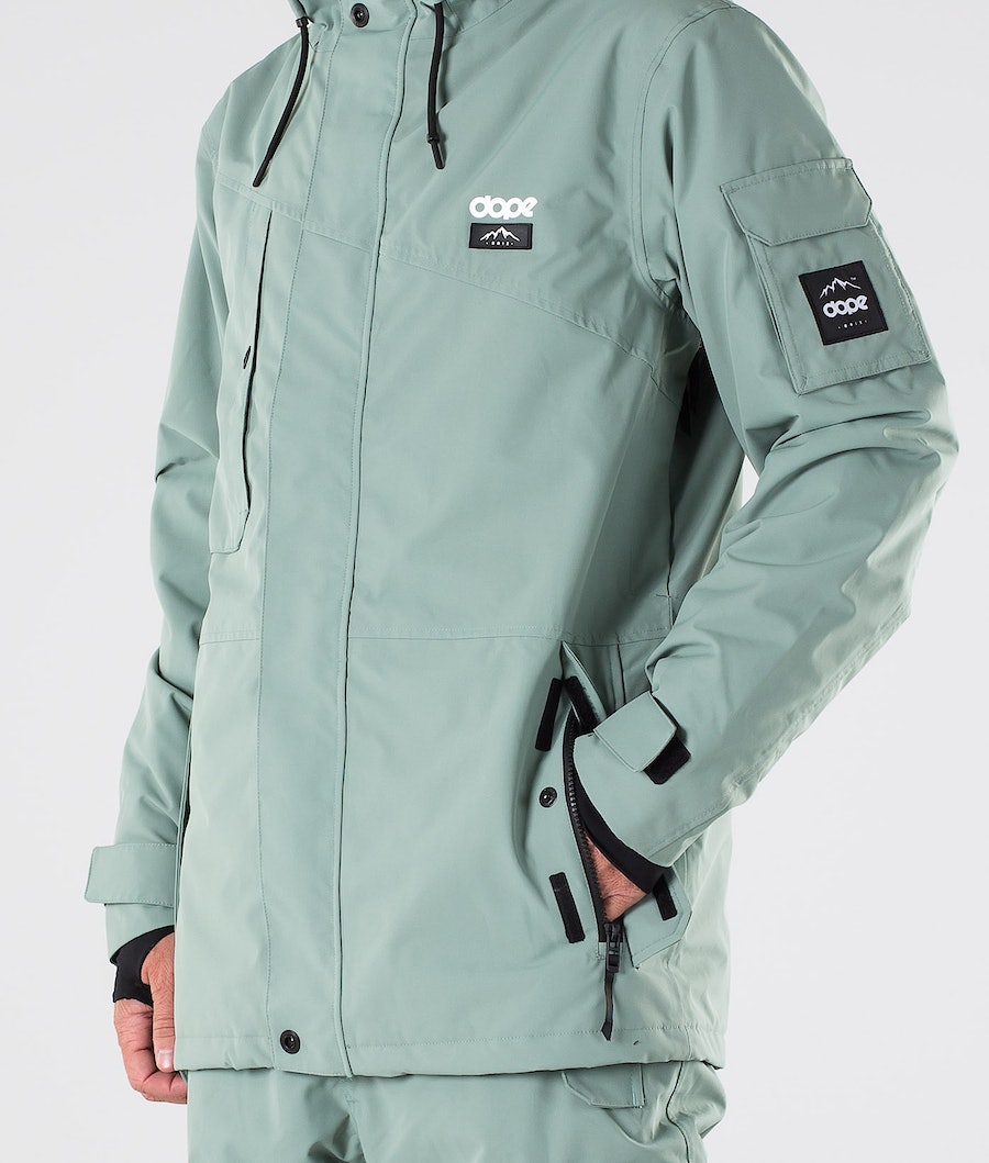 Dope Adept 2019 Snowboardjacke Herren Grün | 453-CZXFYN