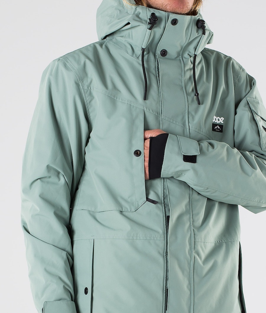 Dope Adept 2019 Snowboardjacke Herren Grün | 453-CZXFYN