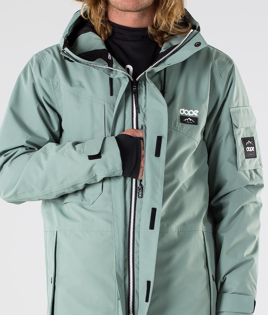 Dope Adept 2019 Snowboardjacke Herren Grün | 453-CZXFYN
