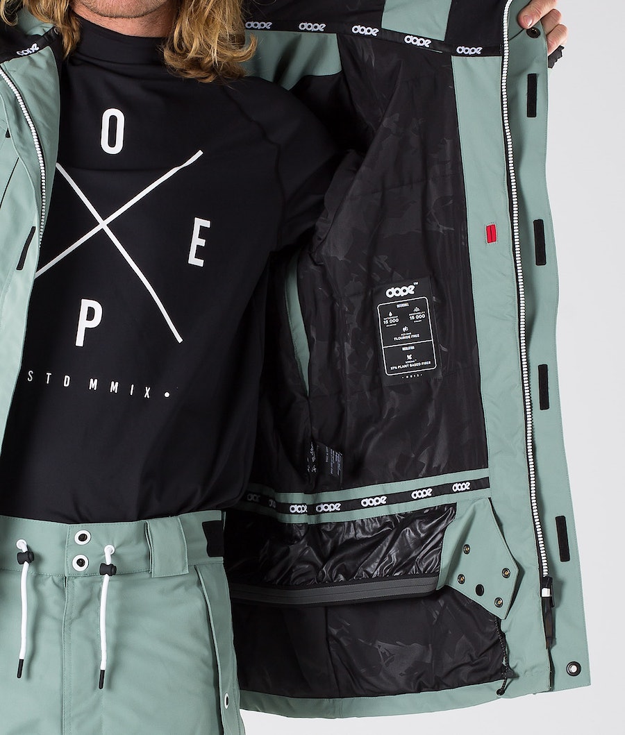 Dope Adept 2019 Snowboardjacke Herren Grün | 453-CZXFYN