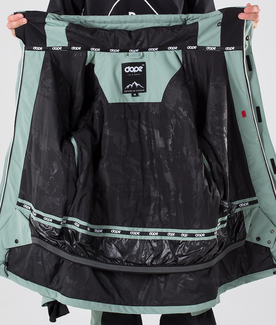 Dope Adept 2019 Snowboardjacke Herren Grün | 453-CZXFYN