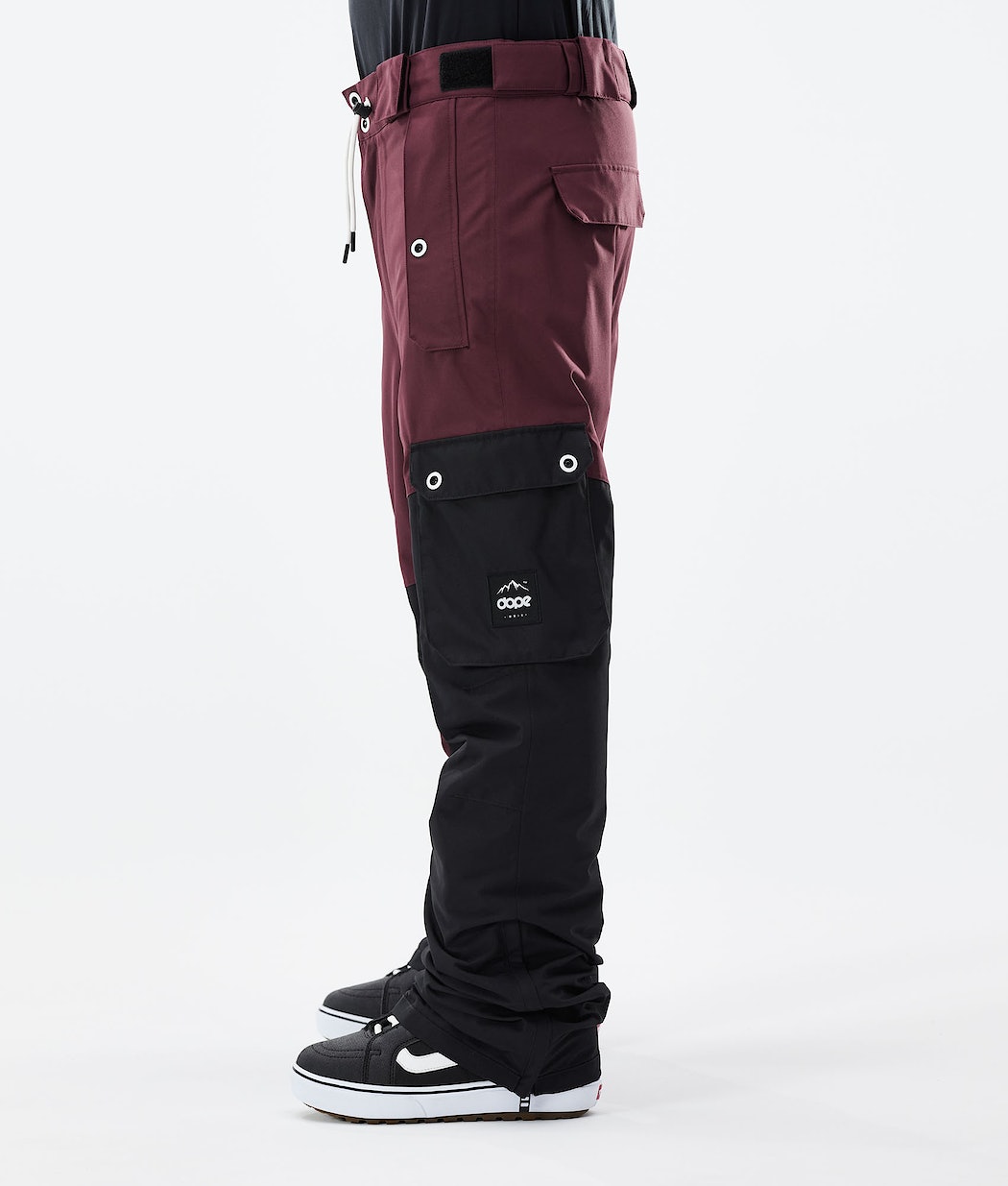 Dope Adept 2021 Snowboardhosen Herren Bordeaux Schwarz | 326-MKOZID