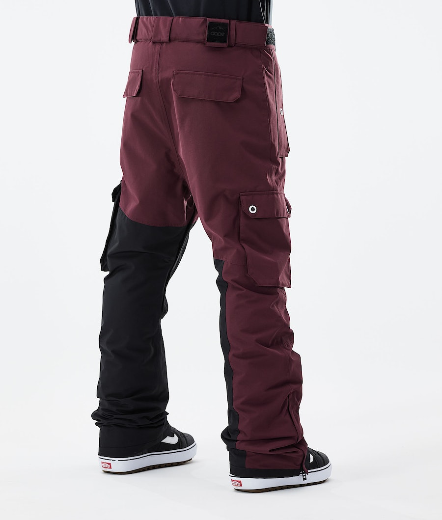 Dope Adept 2021 Snowboardhosen Herren Bordeaux Schwarz | 326-MKOZID