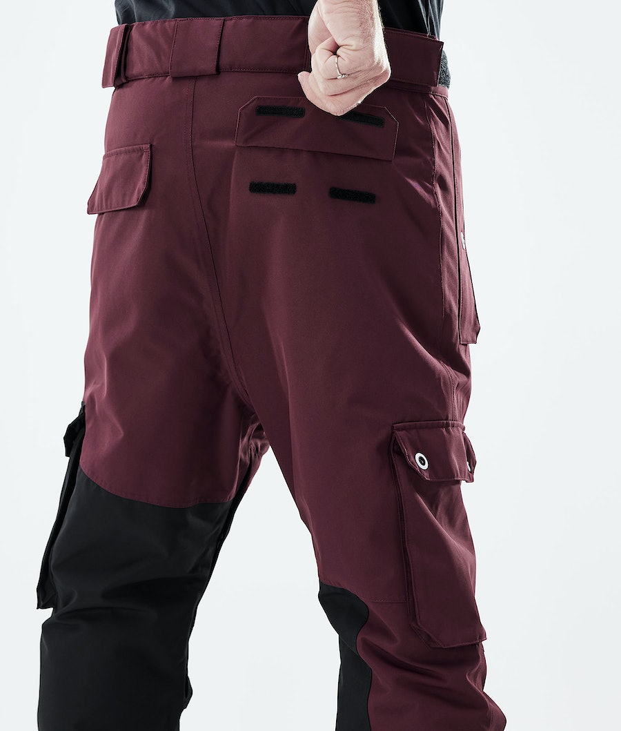 Dope Adept 2021 Snowboardhosen Herren Bordeaux Schwarz | 326-MKOZID