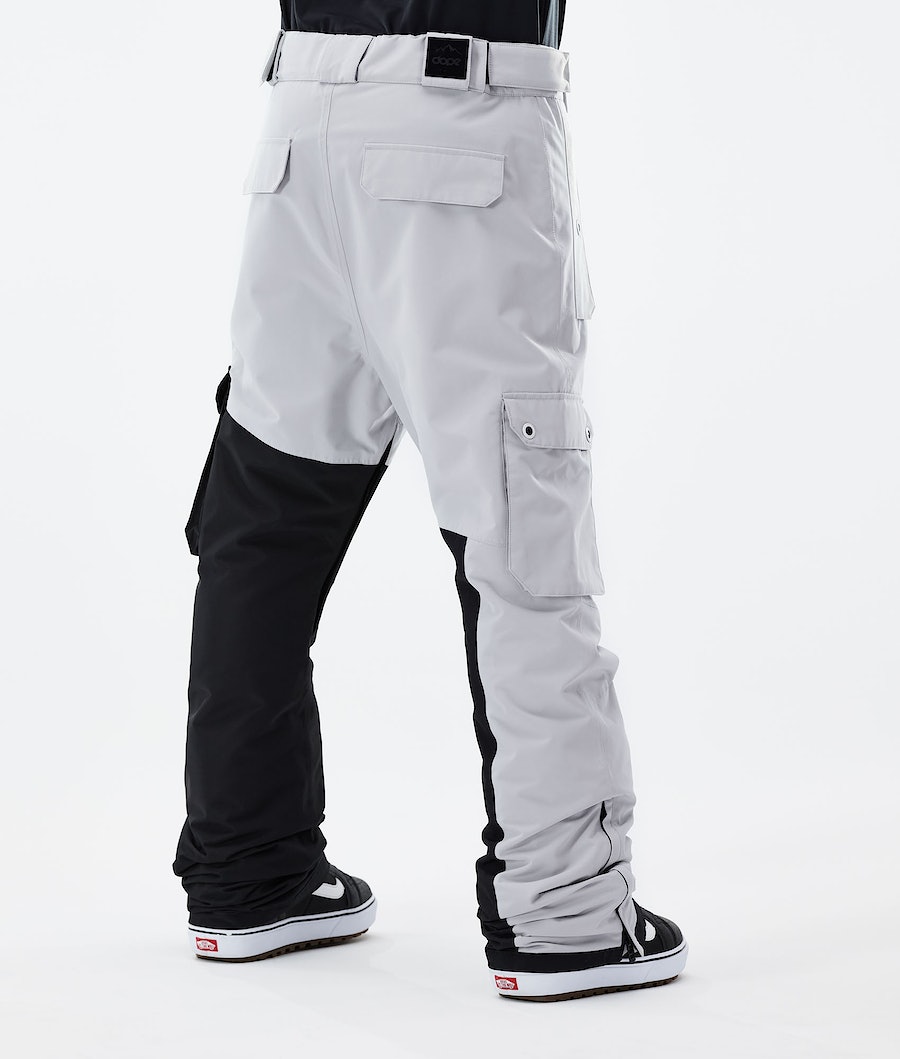 Dope Adept 2021 Snowboardhosen Herren Hellgrau Schwarz | 761-RMVZJH
