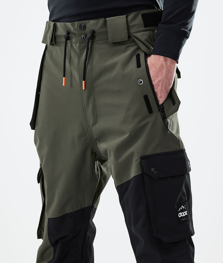 Dope Adept 2021 Snowboardhosen Herren Olivgrün Grün Schwarz | 928-FXWTQZ