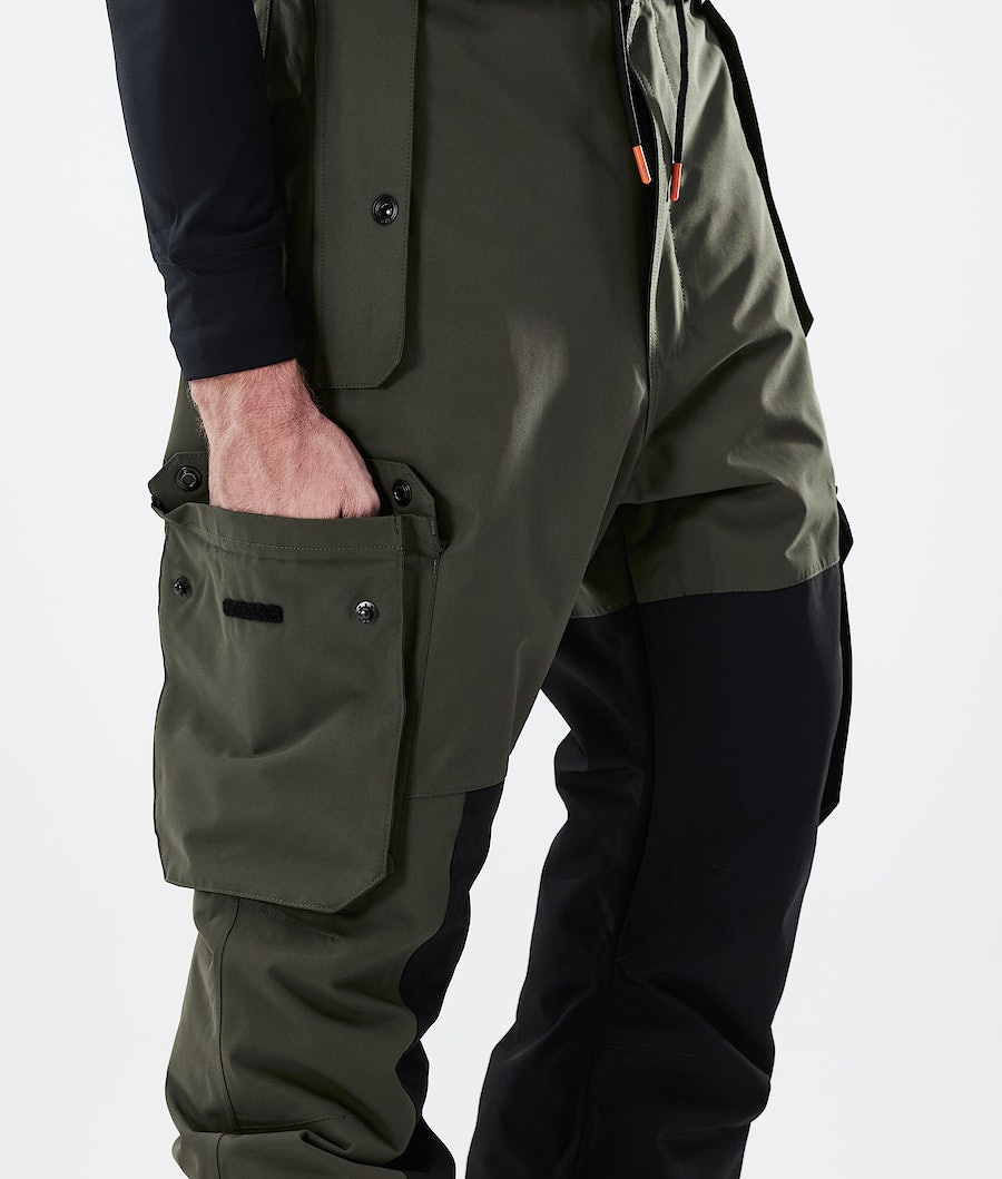 Dope Adept 2021 Snowboardhosen Herren Olivgrün Grün Schwarz | 928-FXWTQZ