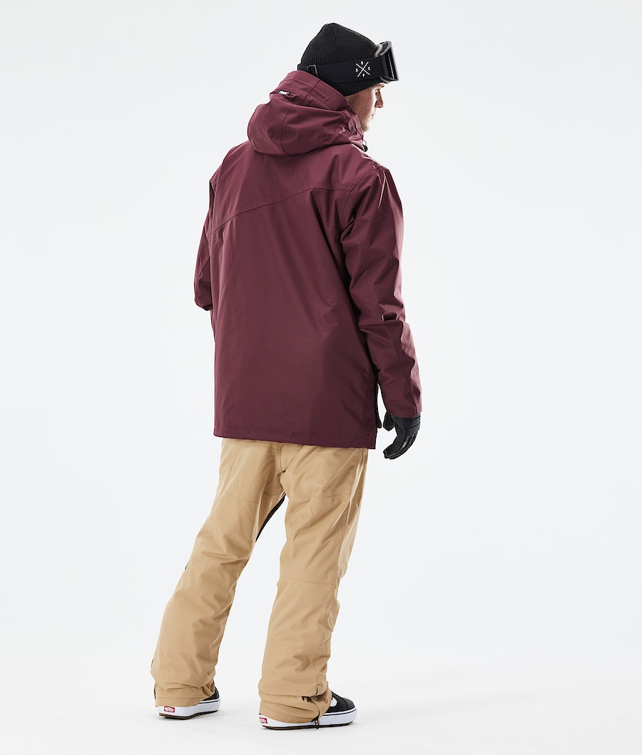 Dope Adept 2021 Snowboardjacke Herren Bordeaux | 857-ADLZPQ