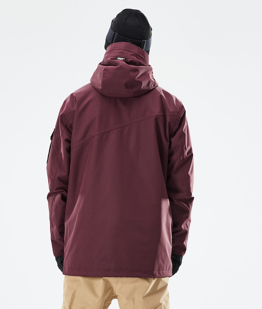 Dope Adept 2021 Snowboardjacke Herren Bordeaux | 857-ADLZPQ