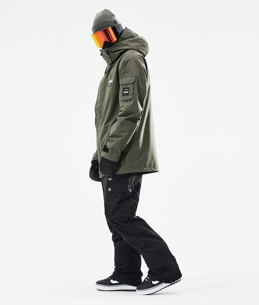 Dope Adept 2021 Snowboardjacke Herren Olivgrün Grün | 207-RWKUJO