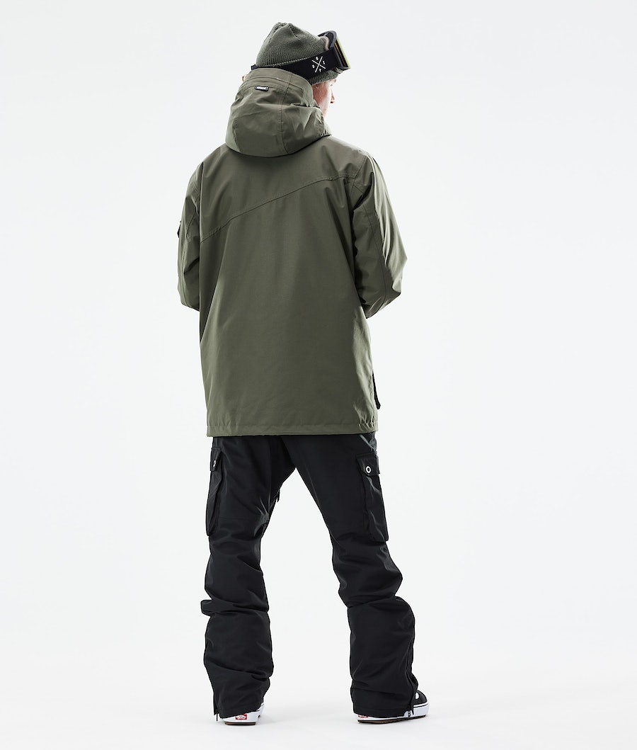 Dope Adept 2021 Snowboardjacke Herren Olivgrün Grün | 207-RWKUJO