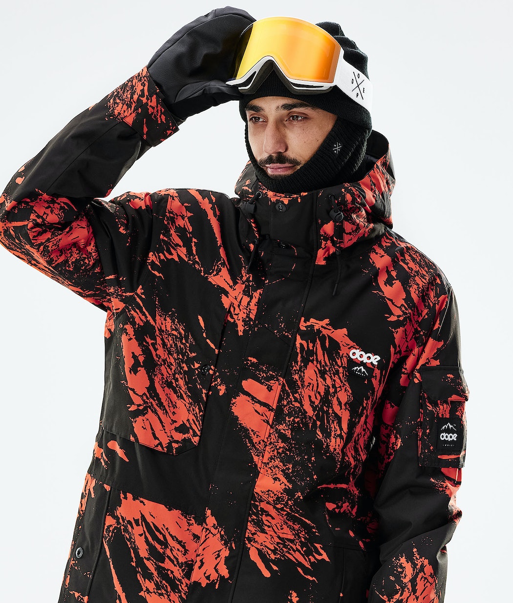 Dope Adept 2021 Snowboardjacke Herren Orange | 624-YCREVG