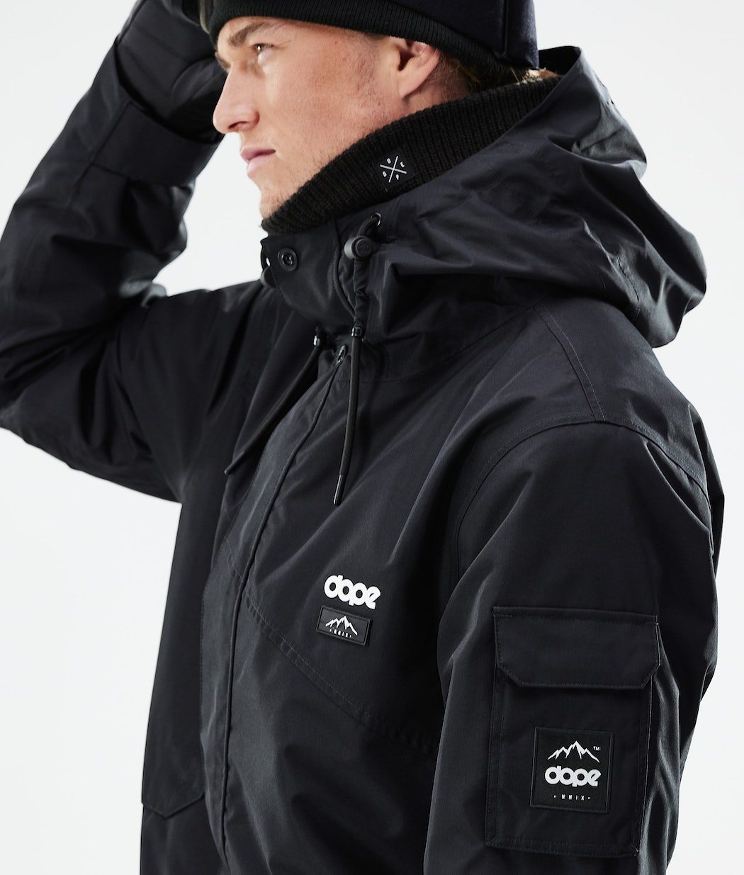 Dope Adept 2021 Snowboardjacke Herren Schwarz | 354-BXEKAS