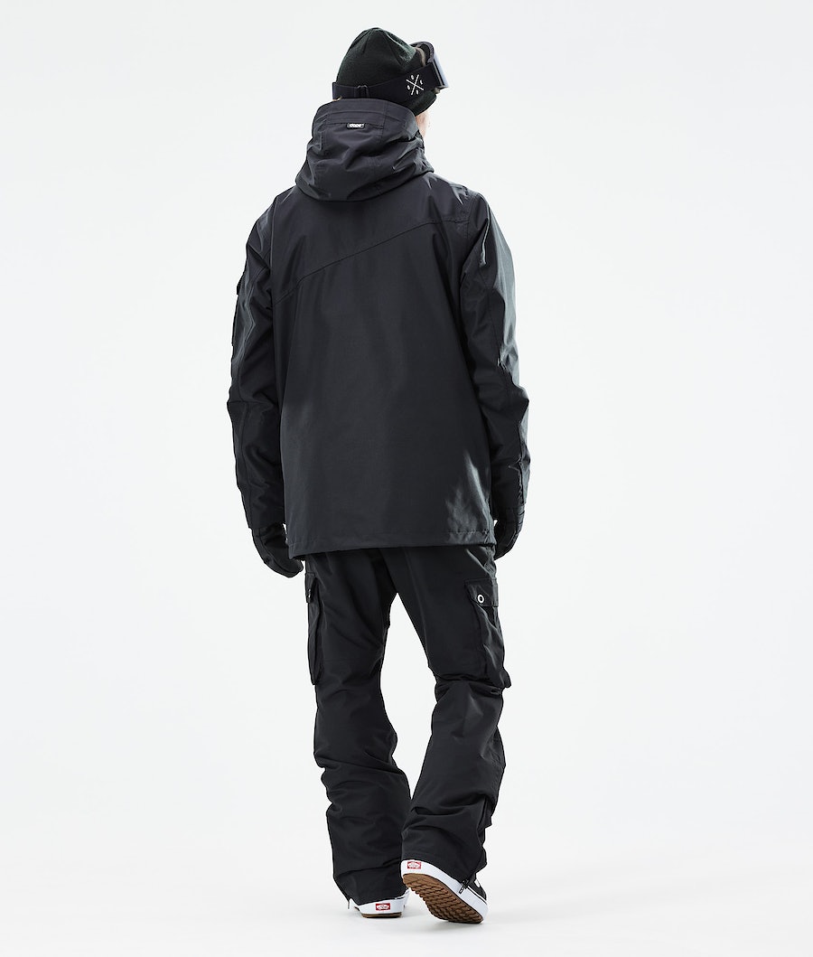Dope Adept 2021 Snowboardjacke Herren Schwarz | 354-BXEKAS