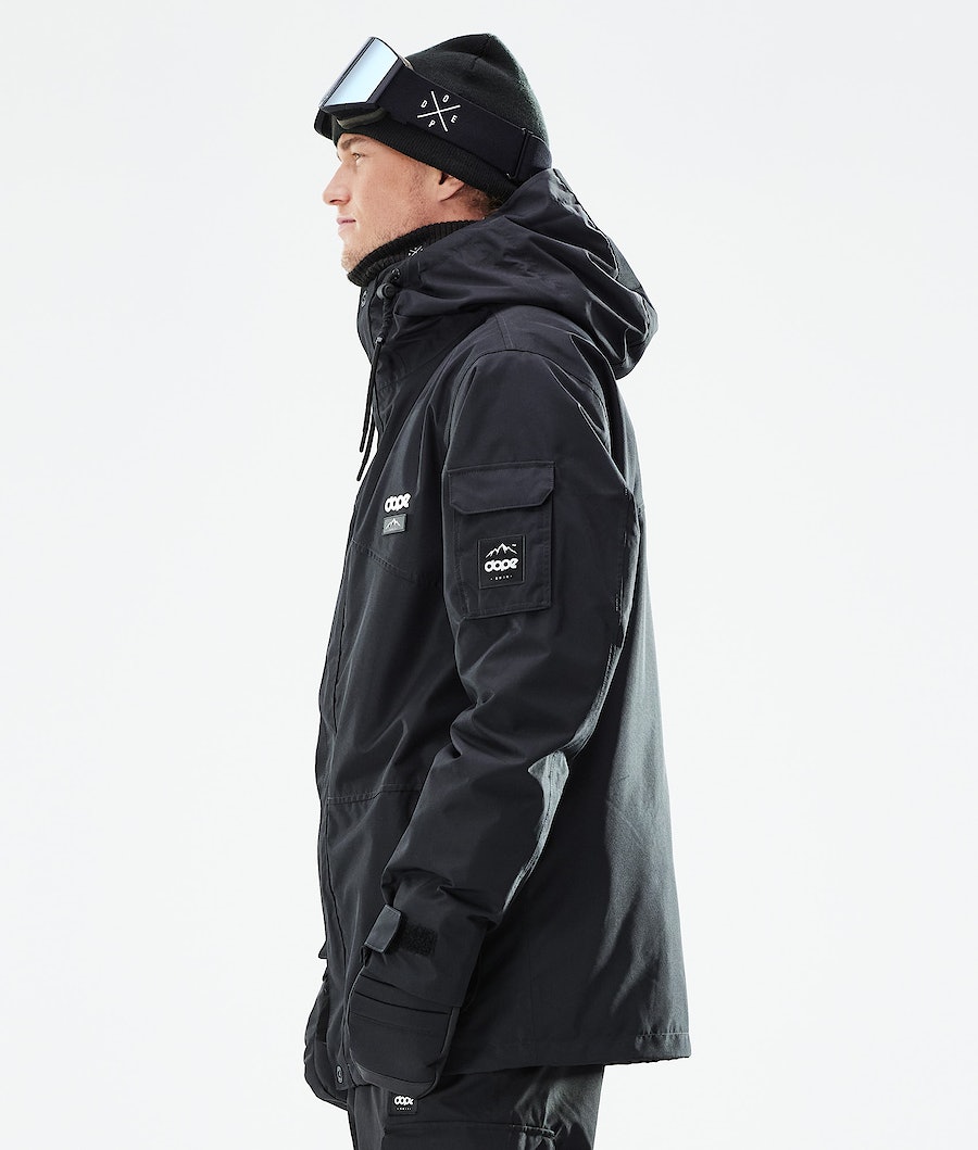 Dope Adept 2021 Snowboardjacke Herren Schwarz | 354-BXEKAS