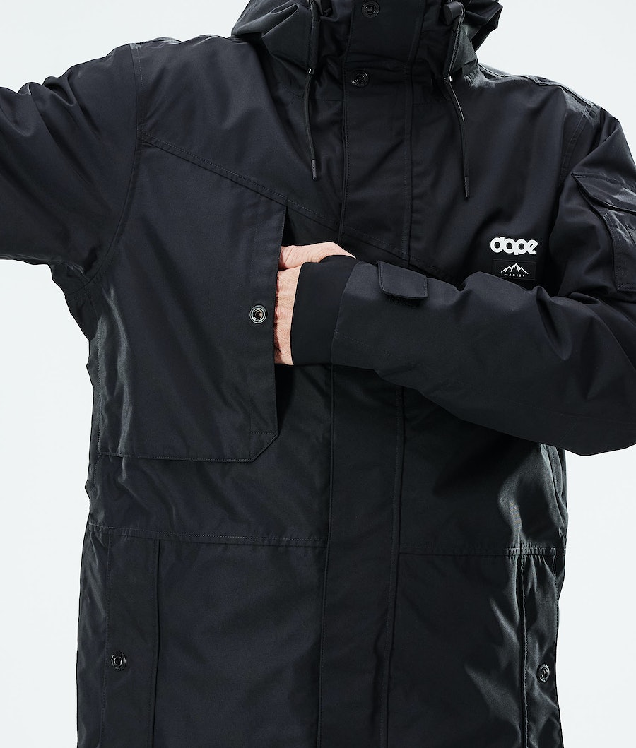 Dope Adept 2021 Snowboardjacke Herren Schwarz | 354-BXEKAS