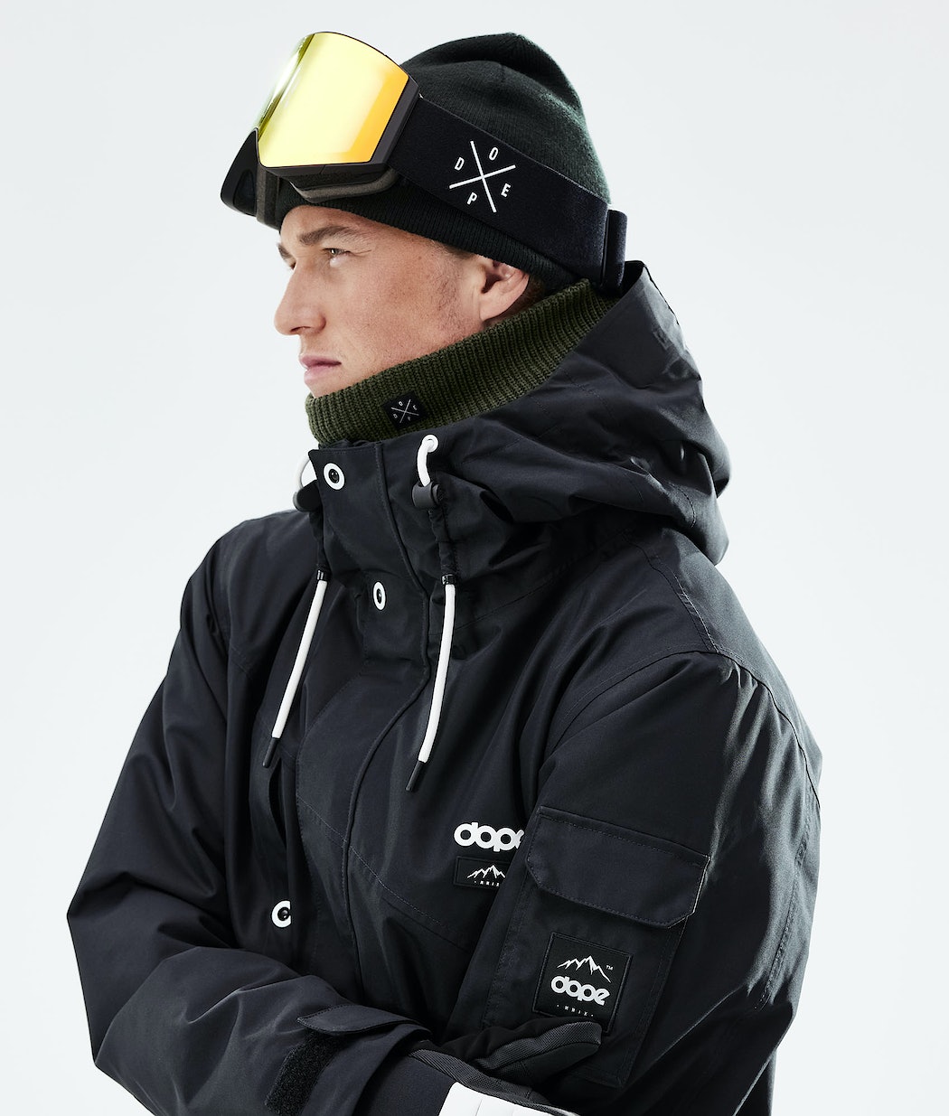 Dope Adept 2021 Snowboardjacke Herren Schwarz | 574-BSZYXW
