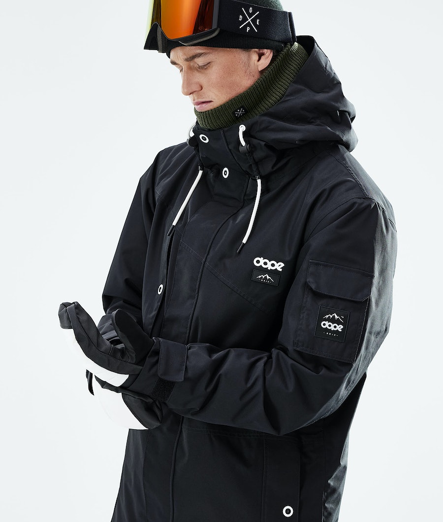Dope Adept 2021 Snowboardjacke Herren Schwarz | 574-BSZYXW