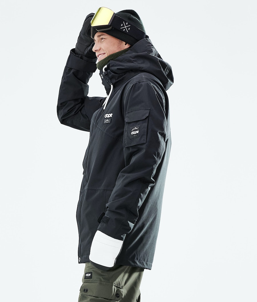 Dope Adept 2021 Snowboardjacke Herren Schwarz | 574-BSZYXW
