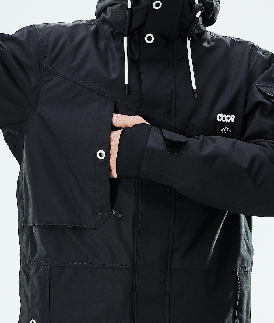 Dope Adept 2021 Snowboardjacke Herren Schwarz | 574-BSZYXW