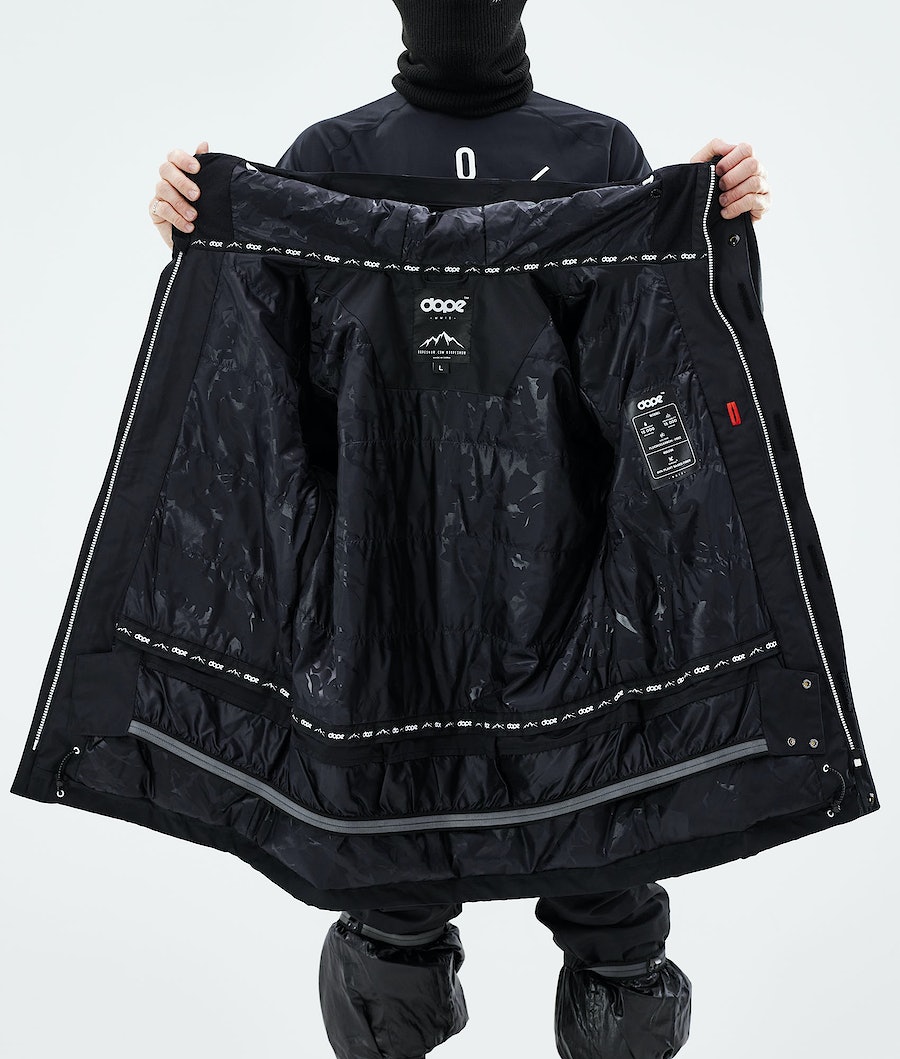 Dope Adept 2021 Snowboardjacke Herren Schwarz | 574-BSZYXW