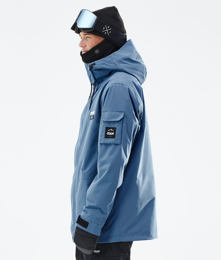 Dope Adept Snowboardjacke Herren Blau Grau | 683-ZLUJEM