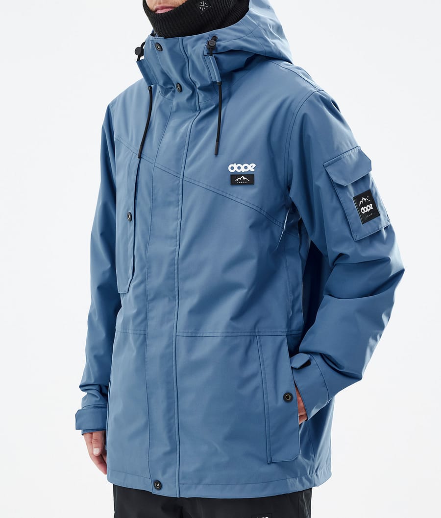Dope Adept Snowboardjacke Herren Blau Grau | 683-ZLUJEM