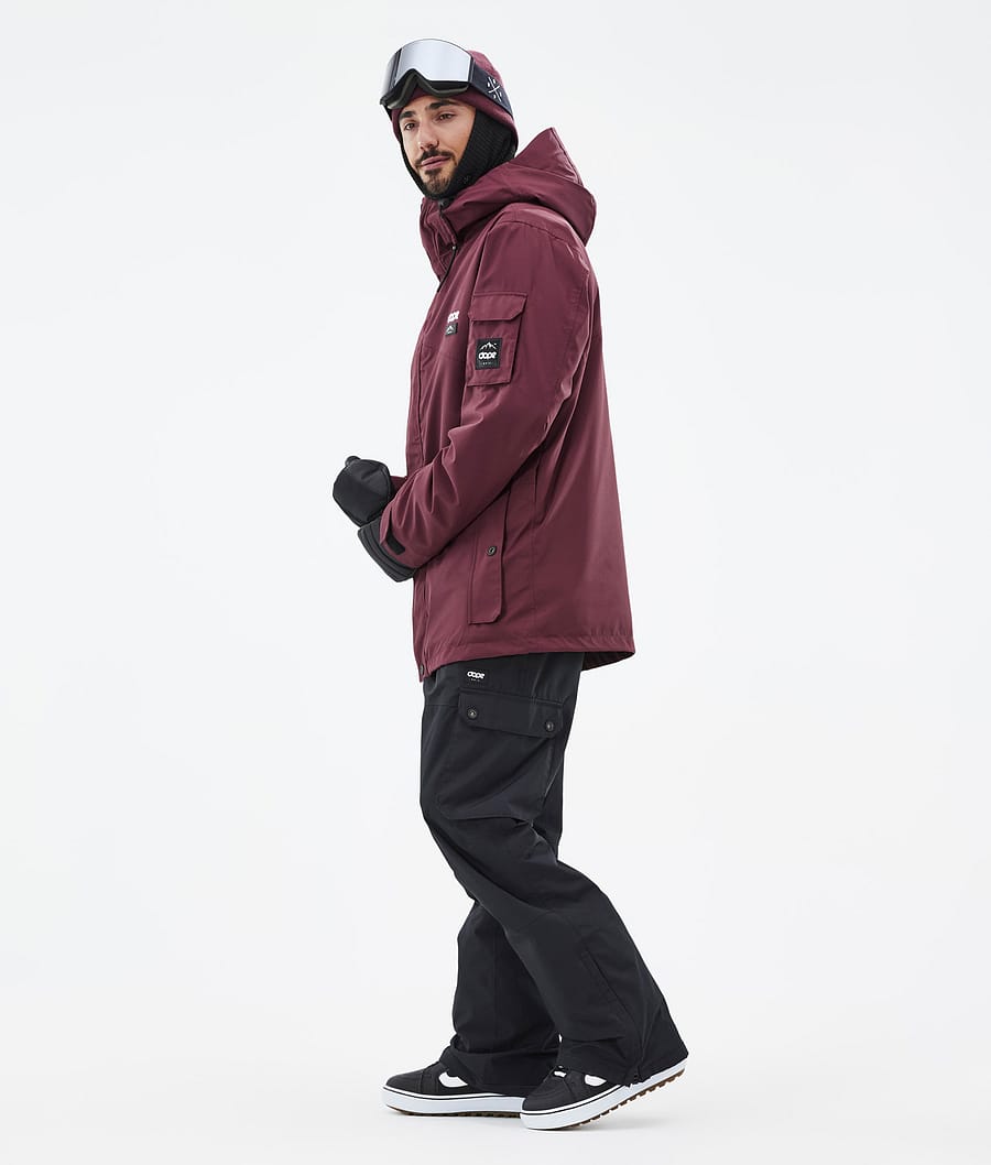 Dope Adept Snowboardjacke Herren Bordeaux | 672-EJRXMO