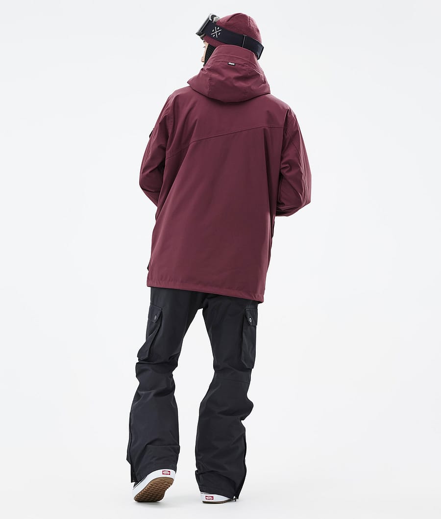 Dope Adept Snowboardjacke Herren Bordeaux | 672-EJRXMO