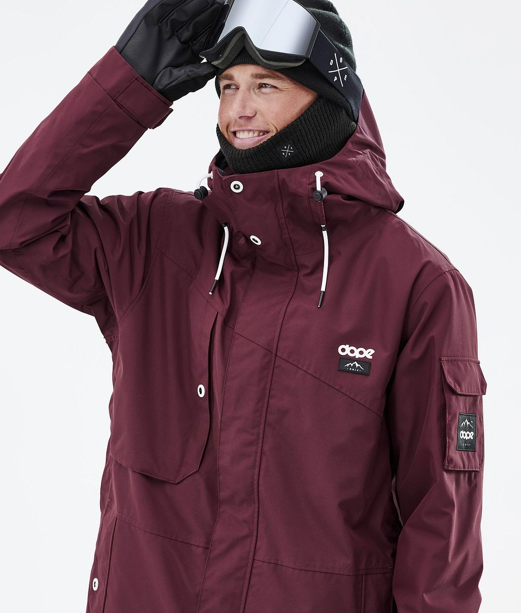 Dope Adept Snowboardjacke Herren Bordeaux | 916-TYPKWI