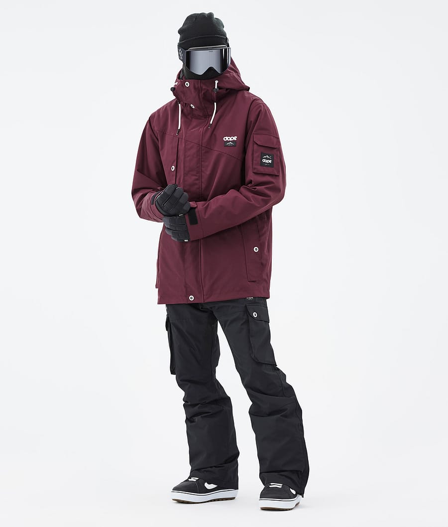 Dope Adept Snowboardjacke Herren Bordeaux | 916-TYPKWI