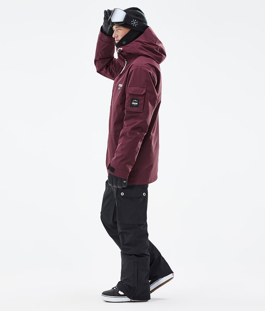 Dope Adept Snowboardjacke Herren Bordeaux | 916-TYPKWI