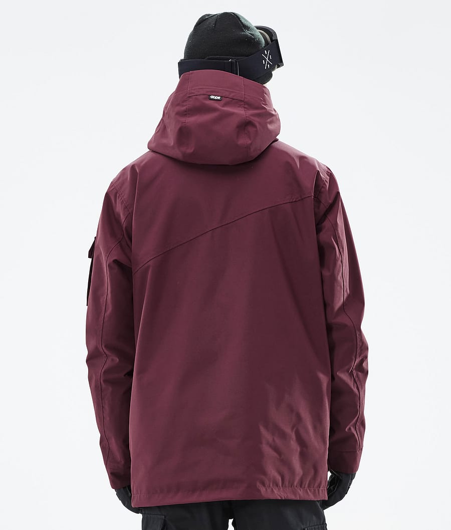 Dope Adept Snowboardjacke Herren Bordeaux | 916-TYPKWI